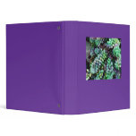 Cool Hued Burro's Tails in the Hot Desert 3 Ring Binder