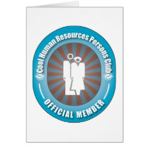 Cool Human Resources Persons Club Card