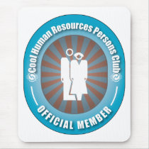 Cool Human Resources Persons Club mousepads by busybees Cool Human Resources Persons Club mousepads