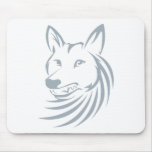 Cool Hunting Coyote Logo Mouse Pad