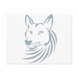 Cool Hunting Coyote Logo Post Card
