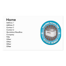Cool HVAC Persons Club Business Card Templates