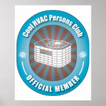 Cool HVAC Persons Club Print
