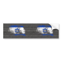 Cool Israeli flag design Bumper Stickers
