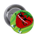 Cool Jack : Cute Strawberry Pinback Buttons
