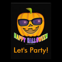 Cool JACK O'Lantern 3032, Let's Party! invitations