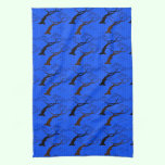 Cool japanese bonsai tree birds stripes pattern kitchen towels
