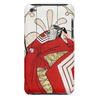Cool japanese legendary hero samurai warrior art barely there iPod cover