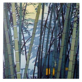 Cool japanese Shiro Kasamatsu Bamboo Early Summer Ceramic Tile