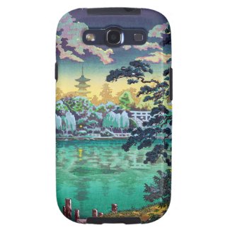 Cool japanese Ueno Shinobazu Pond Tsuchiya Koitsu Samsung Galaxy SIII Cases