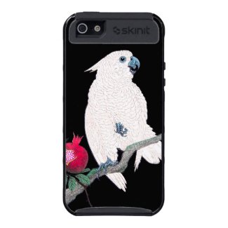 Cool japanese white cockatoo parrot tropical bird covers for iPhone 5