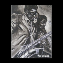 Cool jazz postcards