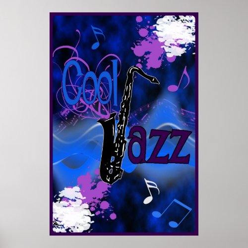 Cool Jazz Poster print
