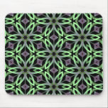 Cool kalieodscopic flowers purple and green mousepads