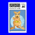 Cool kangaroo - postage postage