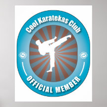 Cool Karatekas Club Print