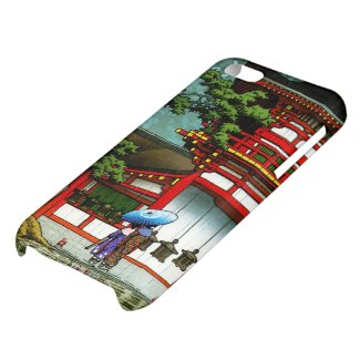 Cool Kasuga Shrine Nara Hasui Kawase shin hanga iPhone 5C Case