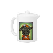 Cool Kid in the City teapots