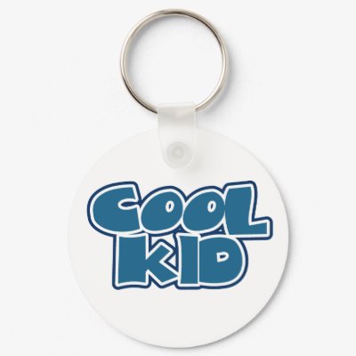 Cool Kid Keychain by toddlersplace