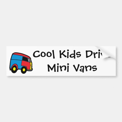 Cool Kids Bumper Sticker Zazzle