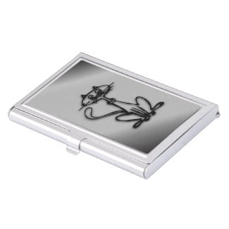 Cool Kitty Cat Business Card Holders