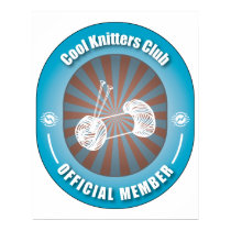 Cool Knitters Club posters