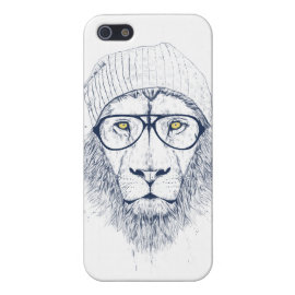 Cool lion (white) cases for iPhone 5