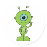 Cool Little Alien stickers