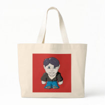 Cool Little Vamp in black leather jacket bags by Robbirt Cool Little Vamp in black leather jacket bags