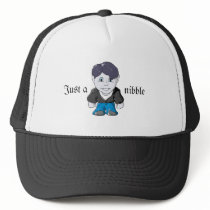 Cool Little Vamp in black leather jacket hats by Robbirt Cool Little Vamp in black leather jacket hats