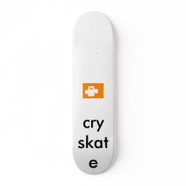 cool logo, cry skate skateboards