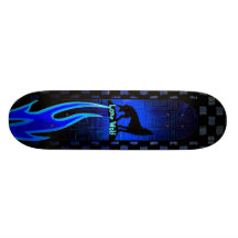 Cool Lone Wolf Skateboard