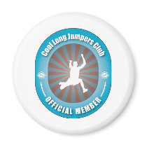 Cool Long Jumpers Club magnets