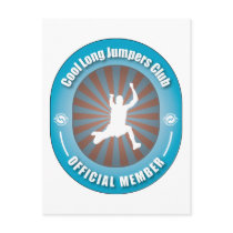Cool Long Jumpers Club postcards