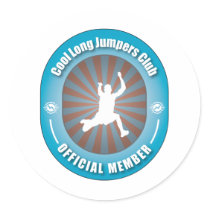 Cool Long Jumpers Club stickers