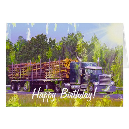 cool-lorry-funny-trucker-birthday-cards-zazzle