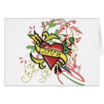 Cool Love Tattoo cards