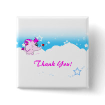 Cool Lucky Pinkie Thank You Button