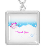 Cool Lucky Pinkie Thank You Necklace