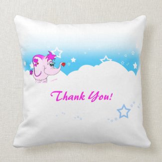 Cool Lucky Pinkie Thank You Pillow