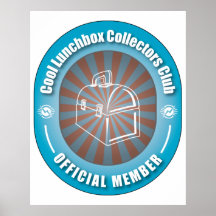 Cool Lunchbox Collectors Club Posters