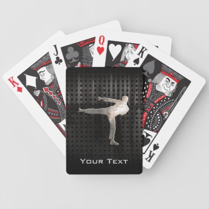 Cool Martial Arts Playing Cards