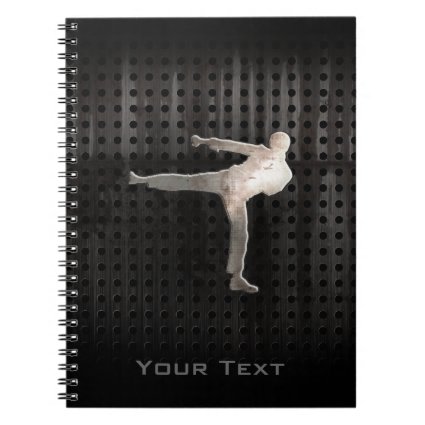 Cool Martial Arts Spiral Notebook