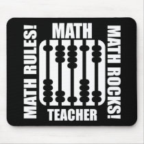 cool math teacher mouse pad