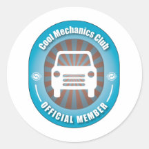 Cool Mechanics Club Sticker