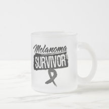 Cool Melanoma Survivor Coffee Mugs
