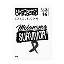 Cool Melanoma Survivor Postage Stamps