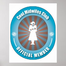 Cool Midwifes Club Posters