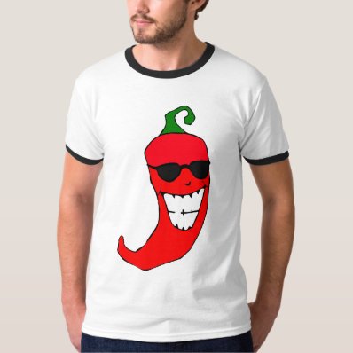 Cool Mister Red Hot Pepper Shirts