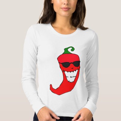 Cool Mister Red Hot Pepper T-shirts